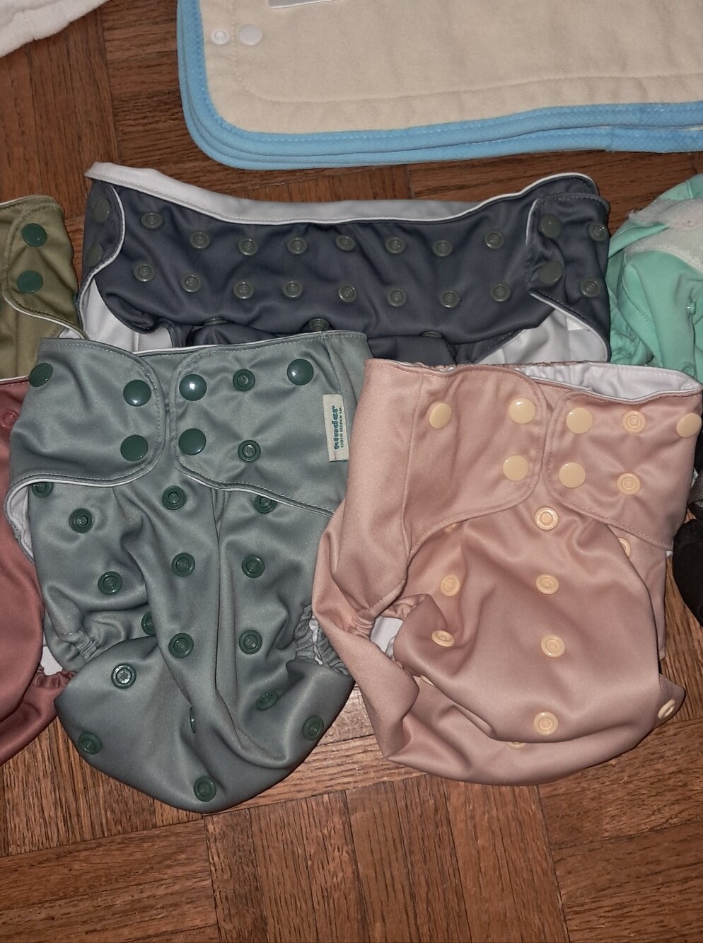 Cloth Diaper Kinder And Rumparooz Bundle - Picture 3 of 9